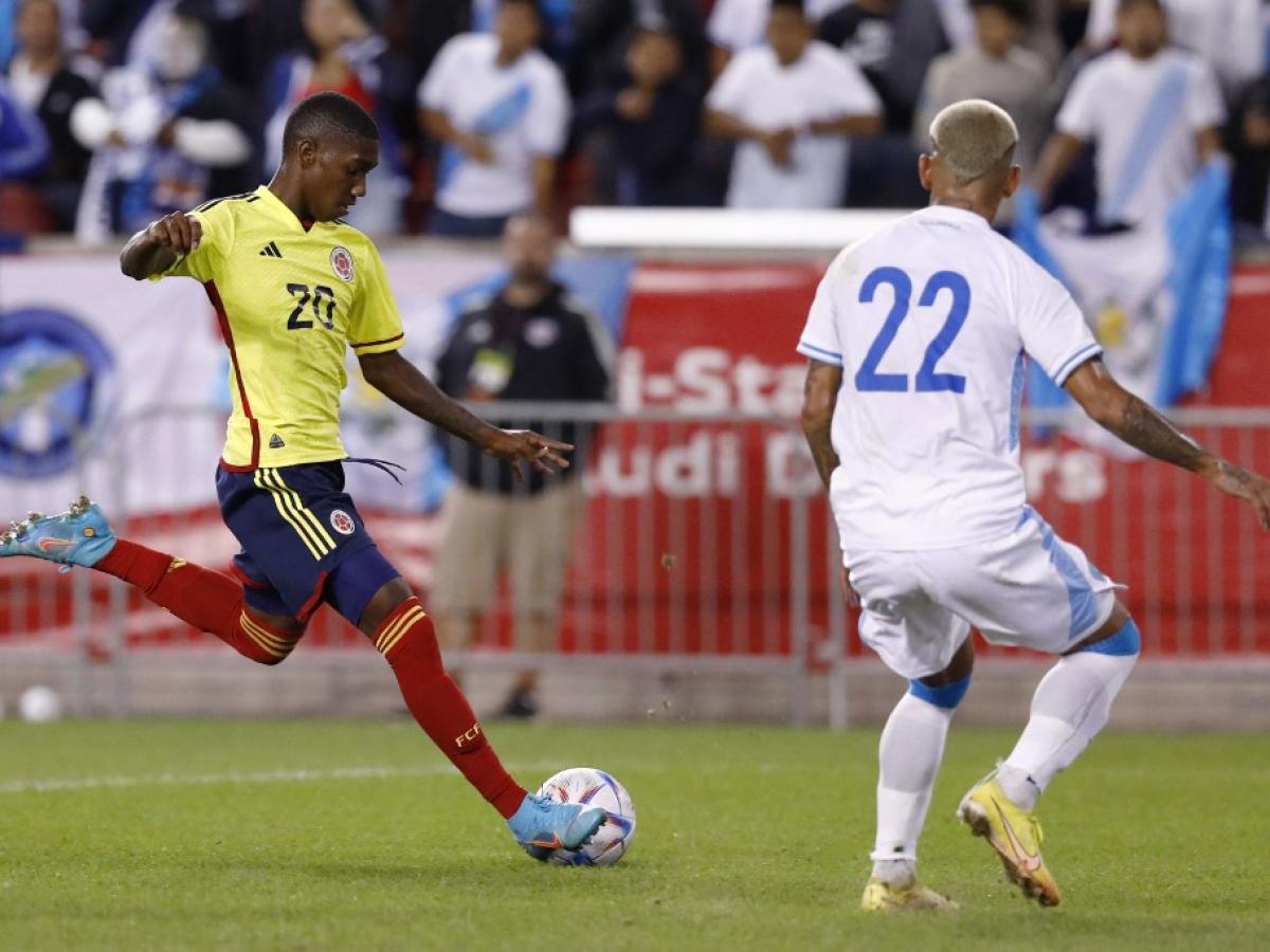 Colombia goleó a Guatemala 4-1 en partido amistoso