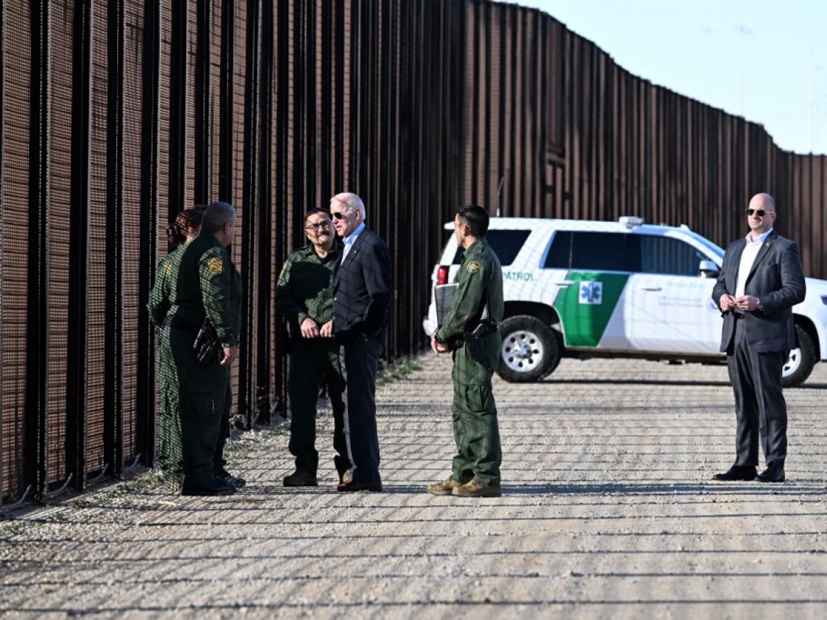 Joe Biden visita la frontera con México