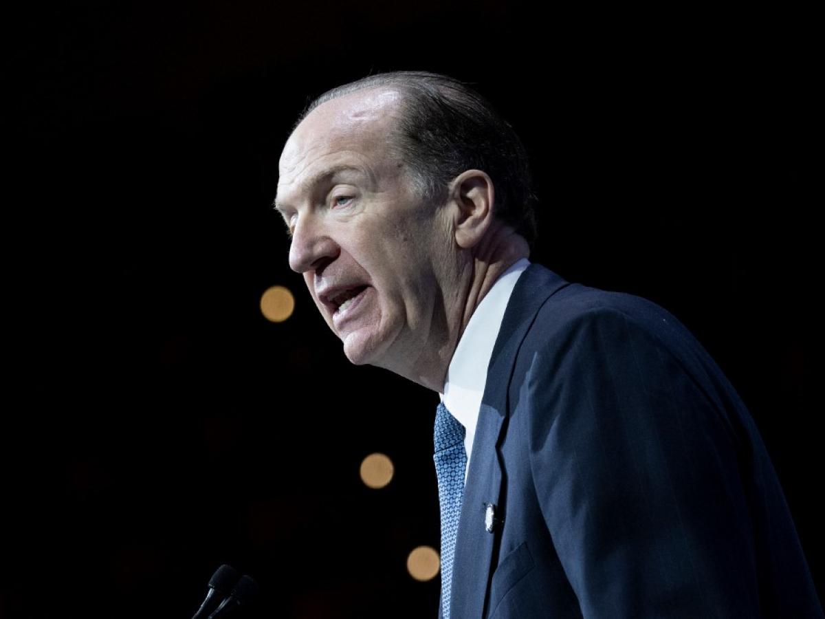 Presidente del Banco Mundial, David Malpass dejará su cargo