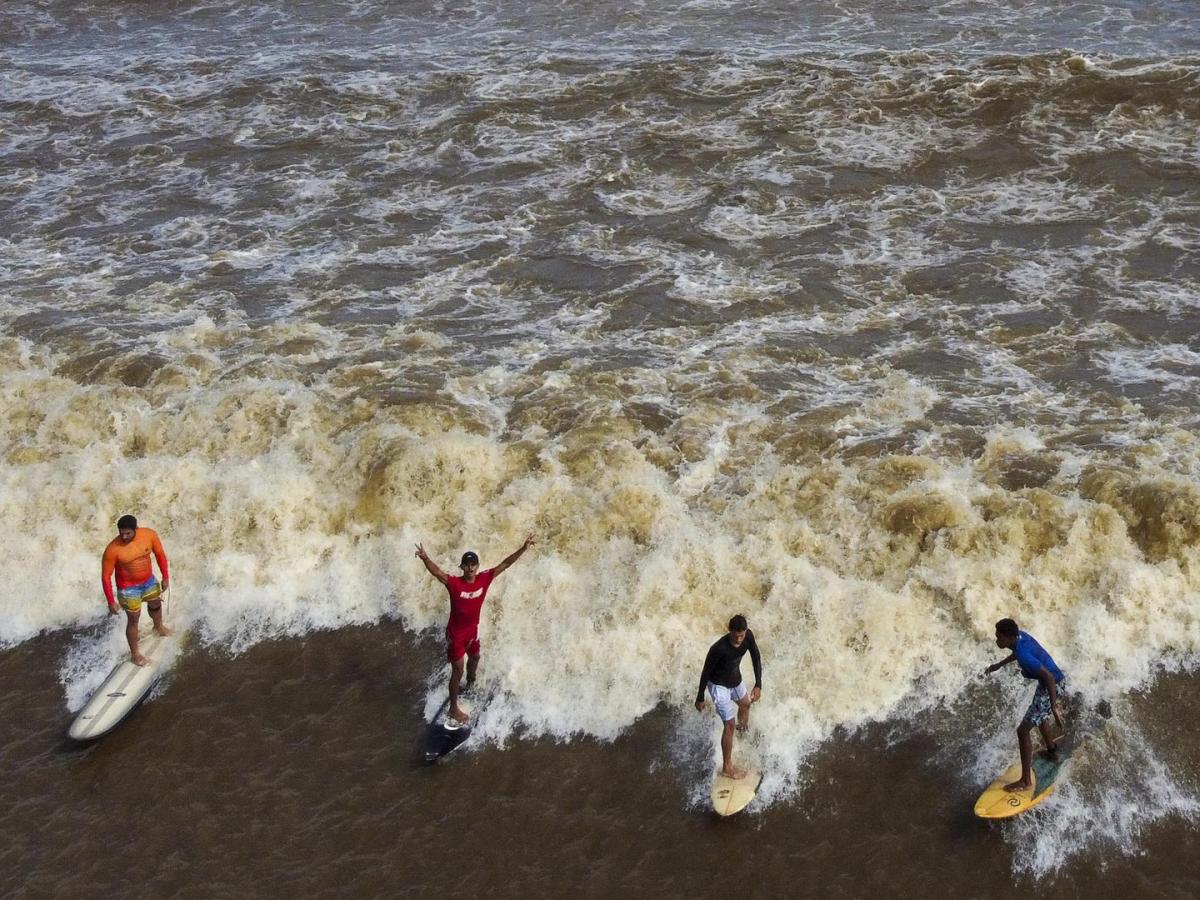 Surf en la Amazonía brasileña: lugar y época del año 