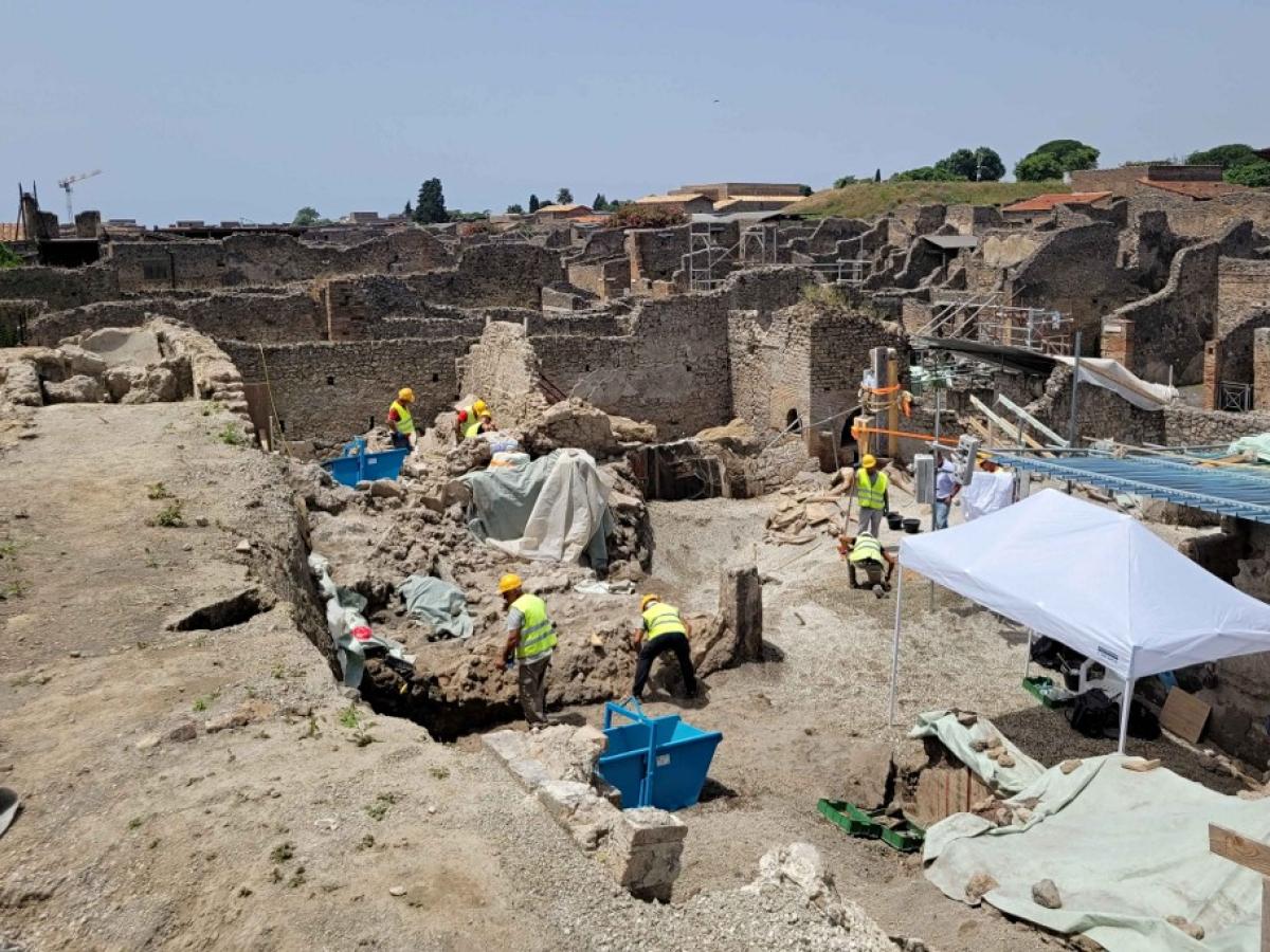 Ruinas de Pompeya: descubren una panadería