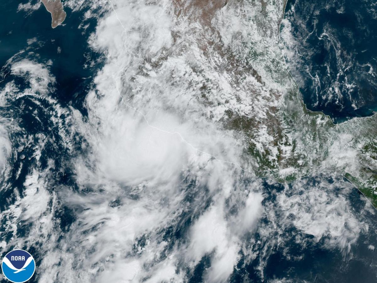 Huracán Beatriz en México 2023: pronóstico de lluvias 