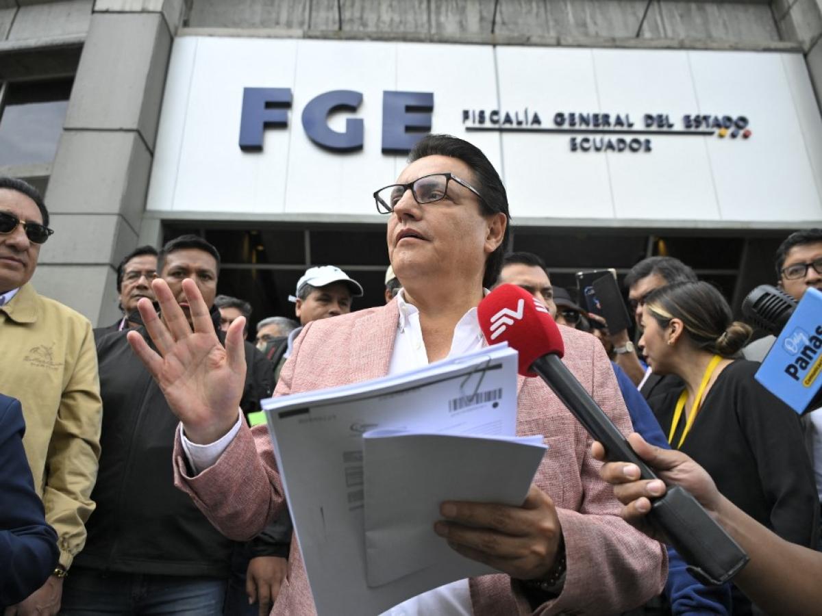 Gobierno colombiano rechaza crimen de candidato ecuatoriano