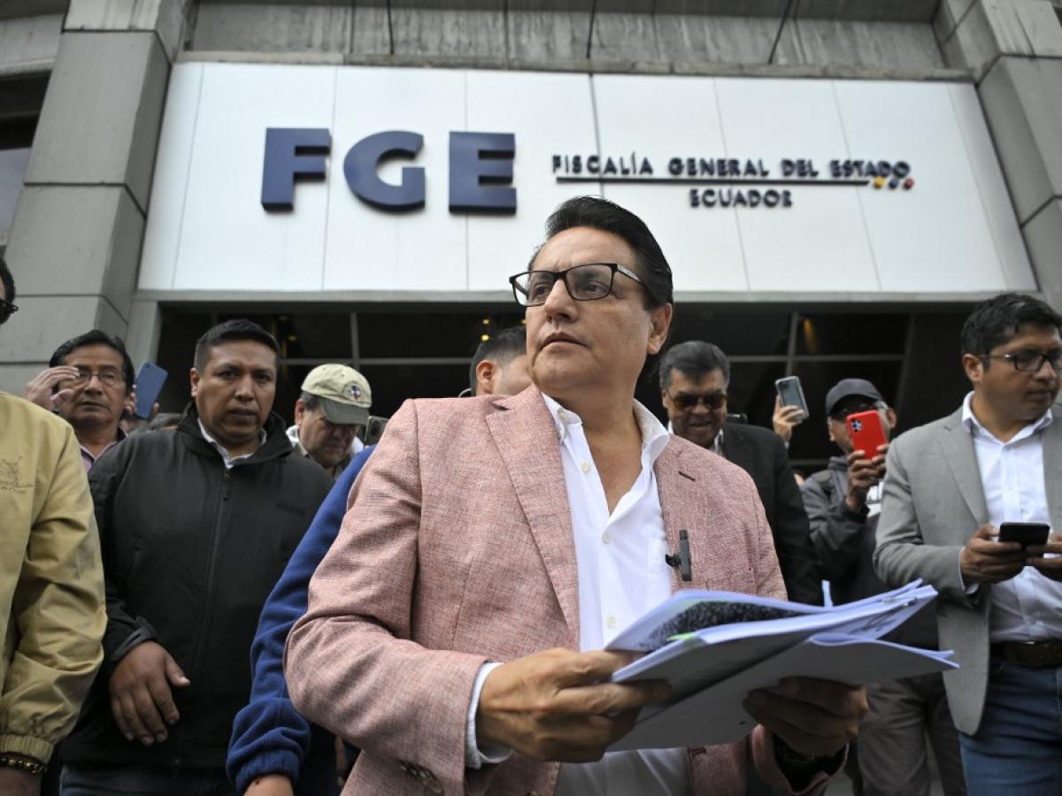 Fernando Villavicencio, candidato presidencial asesinado en Ecuador