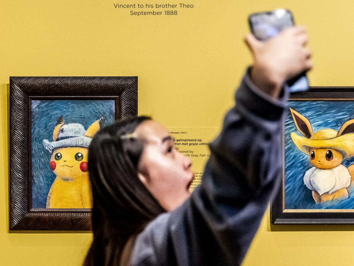 Museo Van Gogh retiró cartas de Pokémon