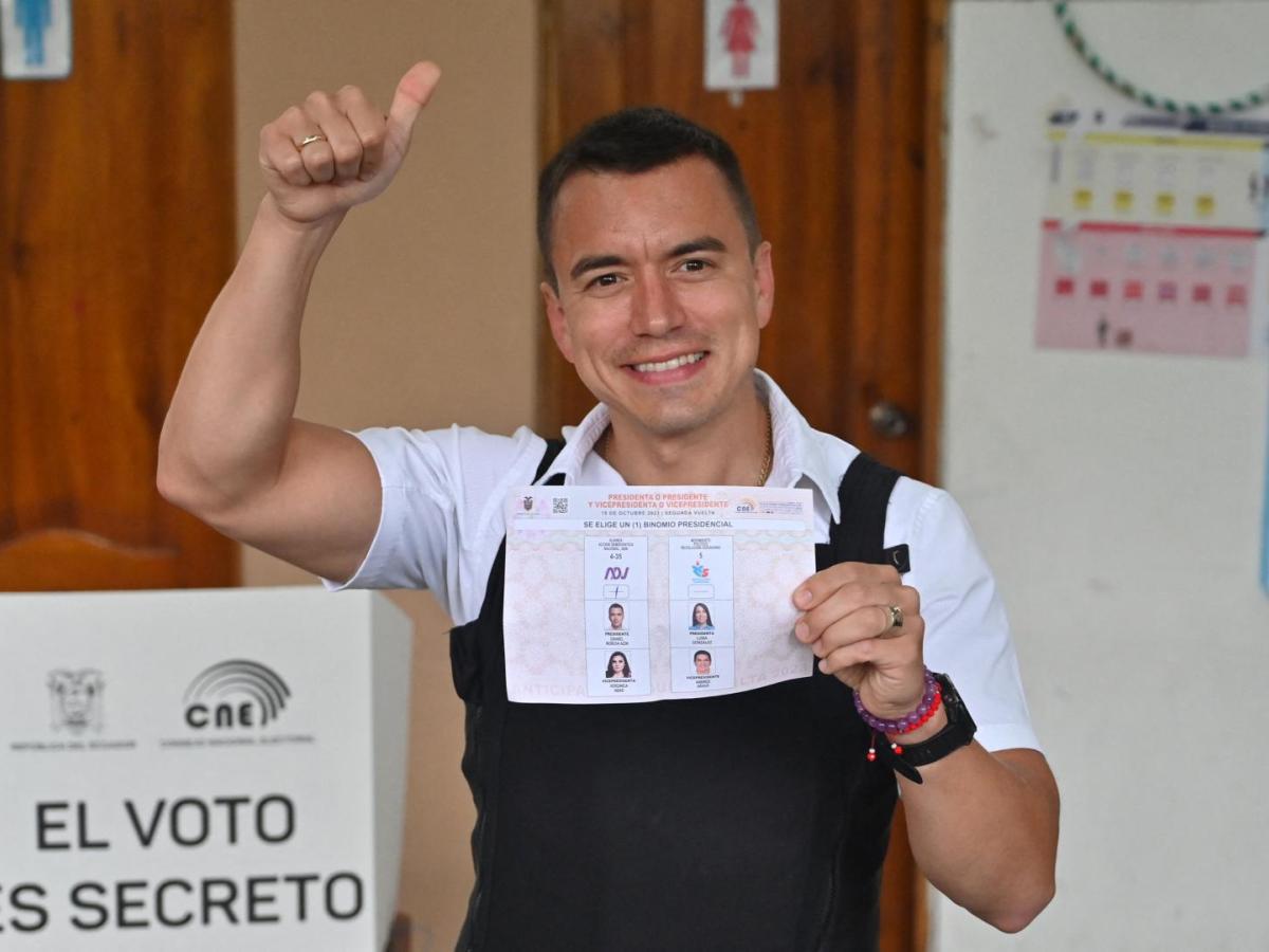 ¿Quién es el nuevo presidente de Ecuador?