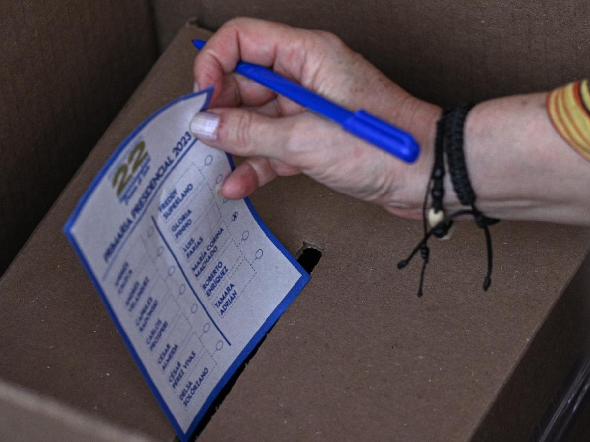 Elecciones en Venezuela: primarias opositoras 