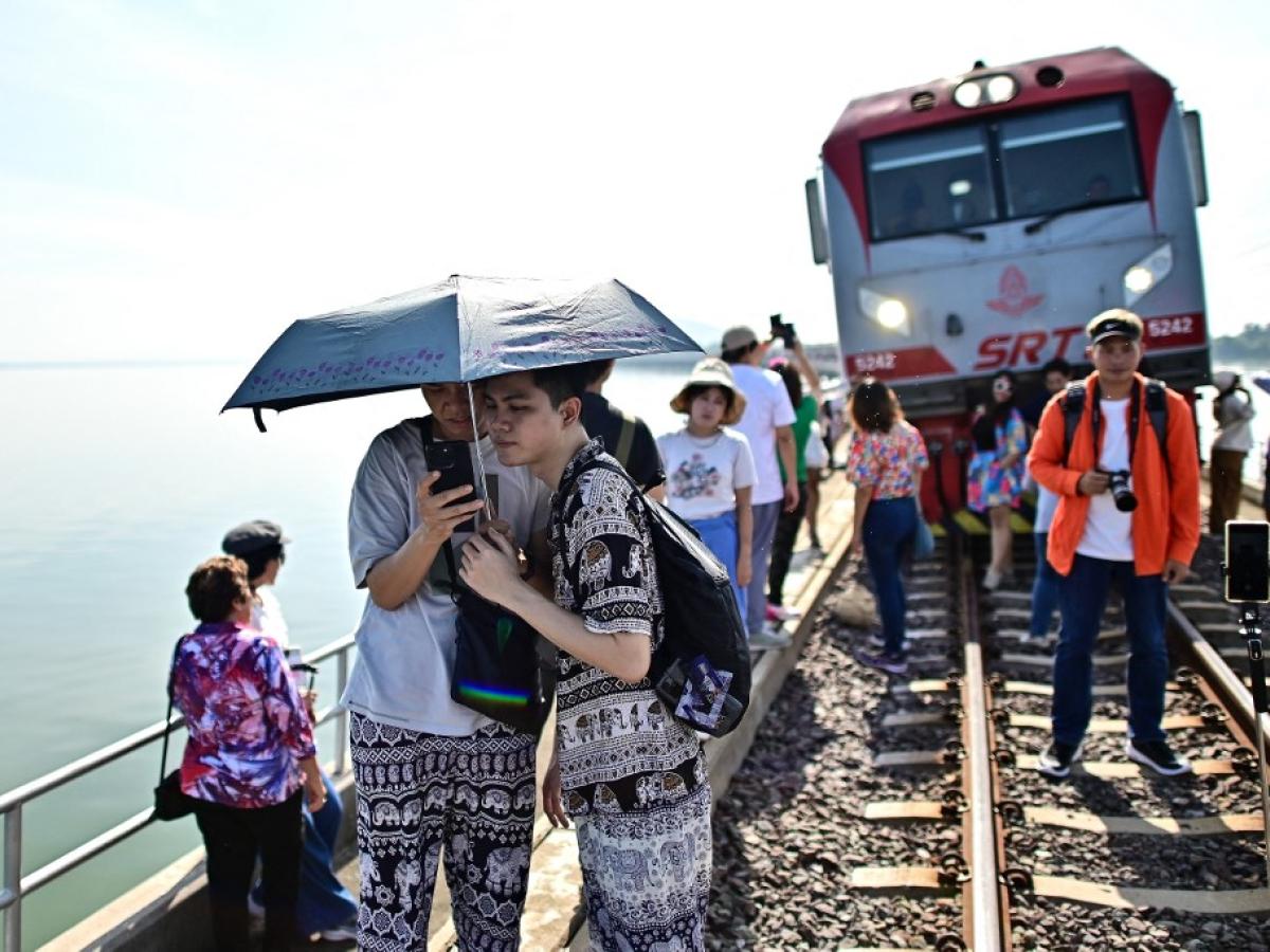 Tren flotante de Tailandia: fotos y lugar 