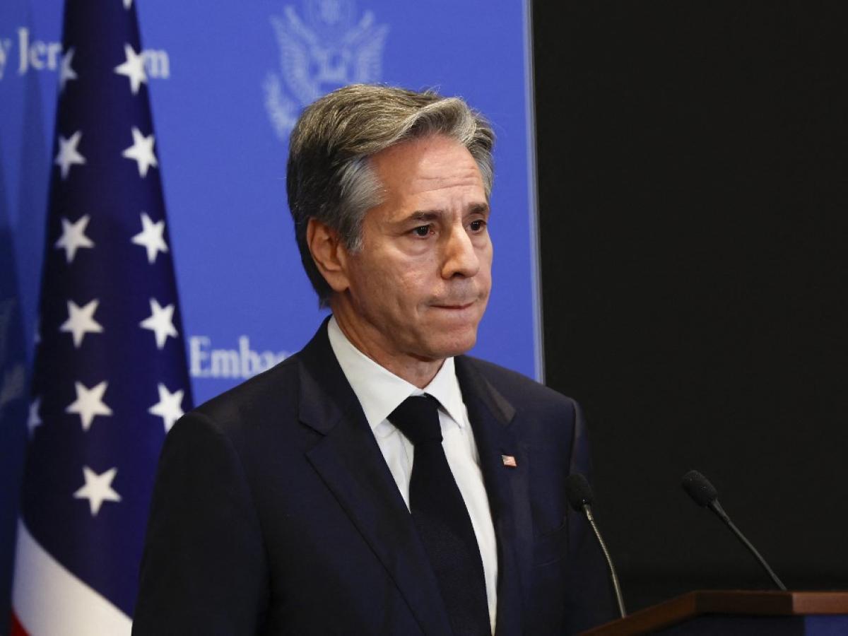 Antony Blinken pide a Israel frenar ataques en Gaza