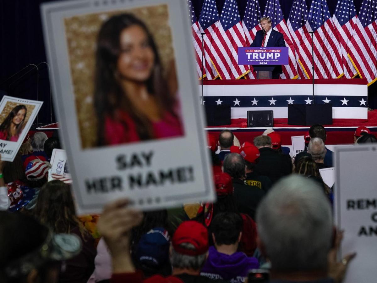 Laken Riley asesinada por migrante venezolano