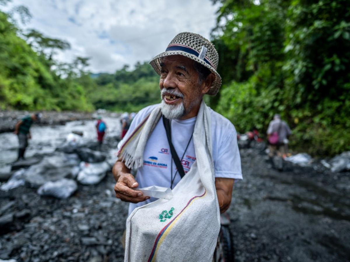 Sobras de esmeraldas: problemática, qué es, mineros Colombia
