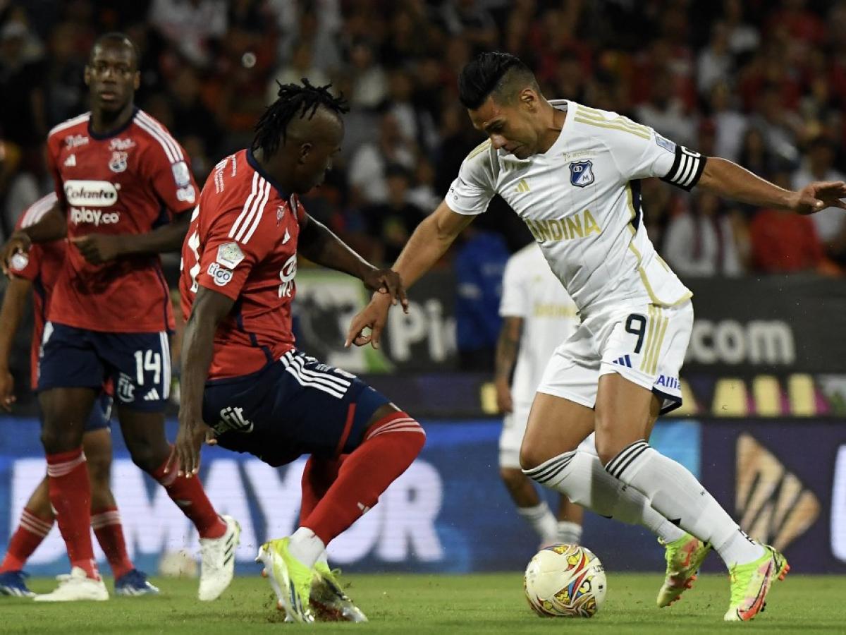 Falcao debut fútbol colombiano: empate Millonarios 