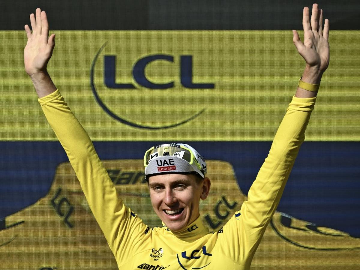 El maillot amarillo Tadej Pogacar conquista la 20ª etapa del Tour de Francia