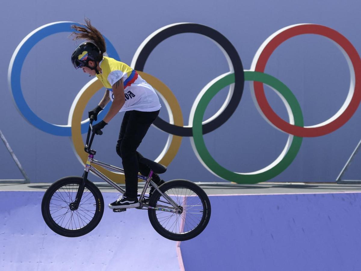 Juegos Olímpicos París: Queen Villevas clasificó a la final de BMX Freestyle