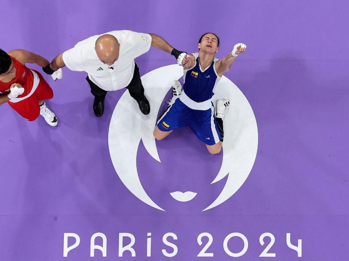 ¡Yeni Arias avanza cuartos de final en el boxeo de 54 kg en París 2024!
