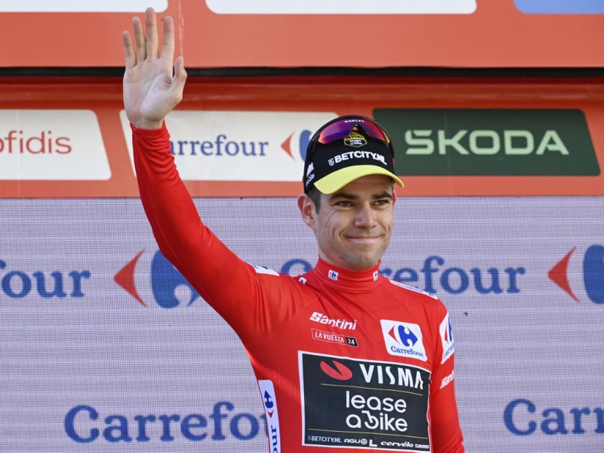 Wout Van Aert gana la tercera etapa de la Vuelta a España