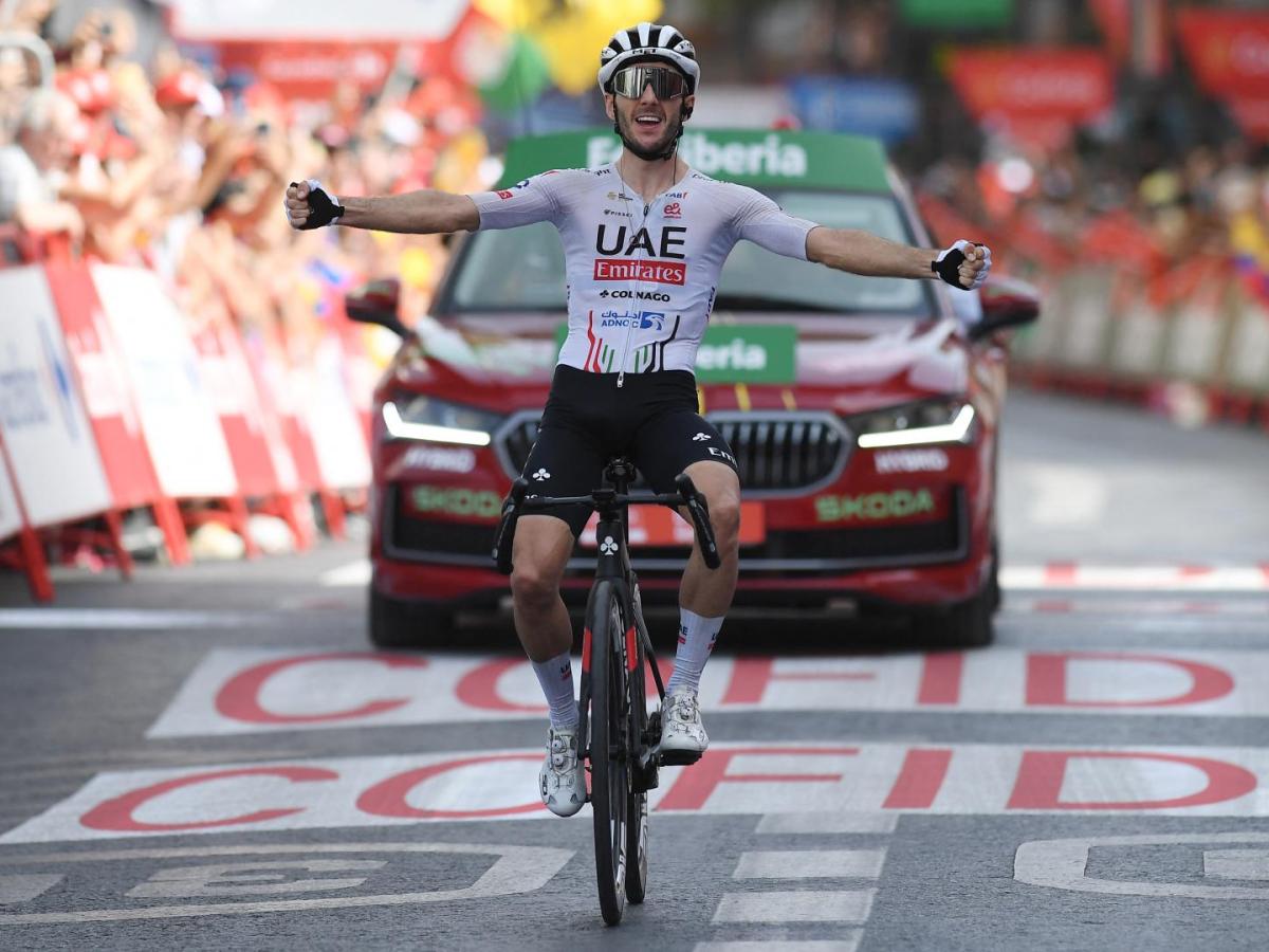 Vuelta a España: Adam Yates ganó la novena etapa 