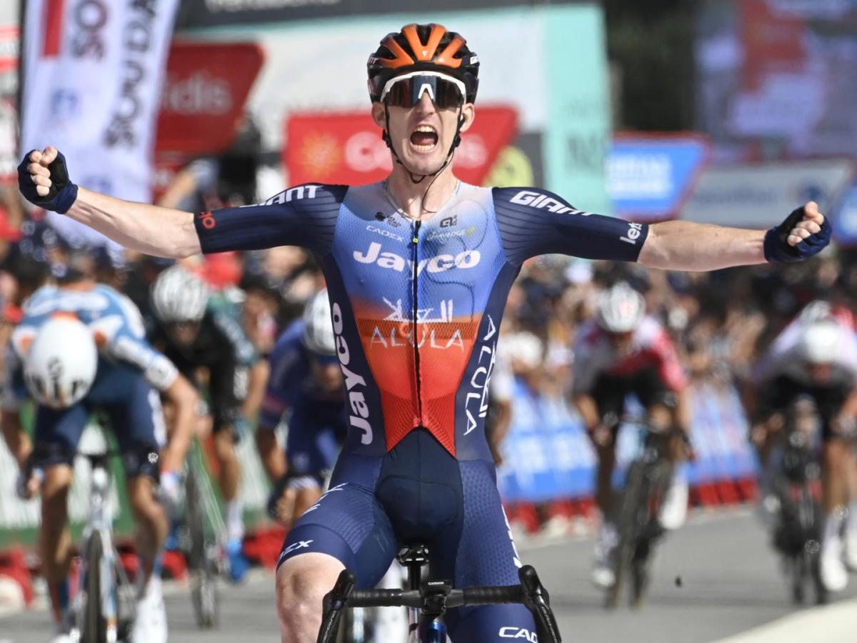 Vuelta a España: Edward Dunbar ganó la undécima etapa