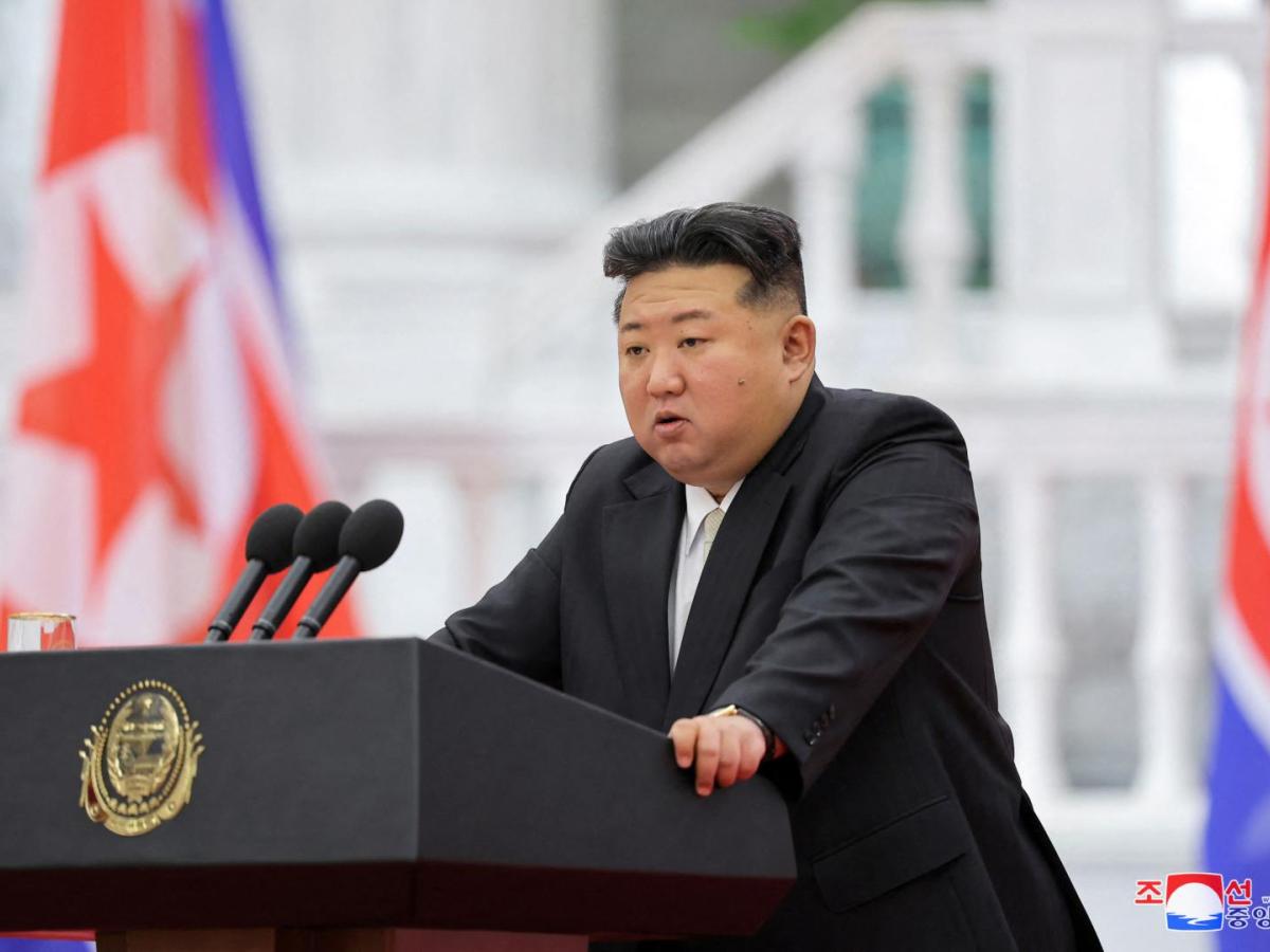 Mandatario de Corea del Norte Kim Jong Un