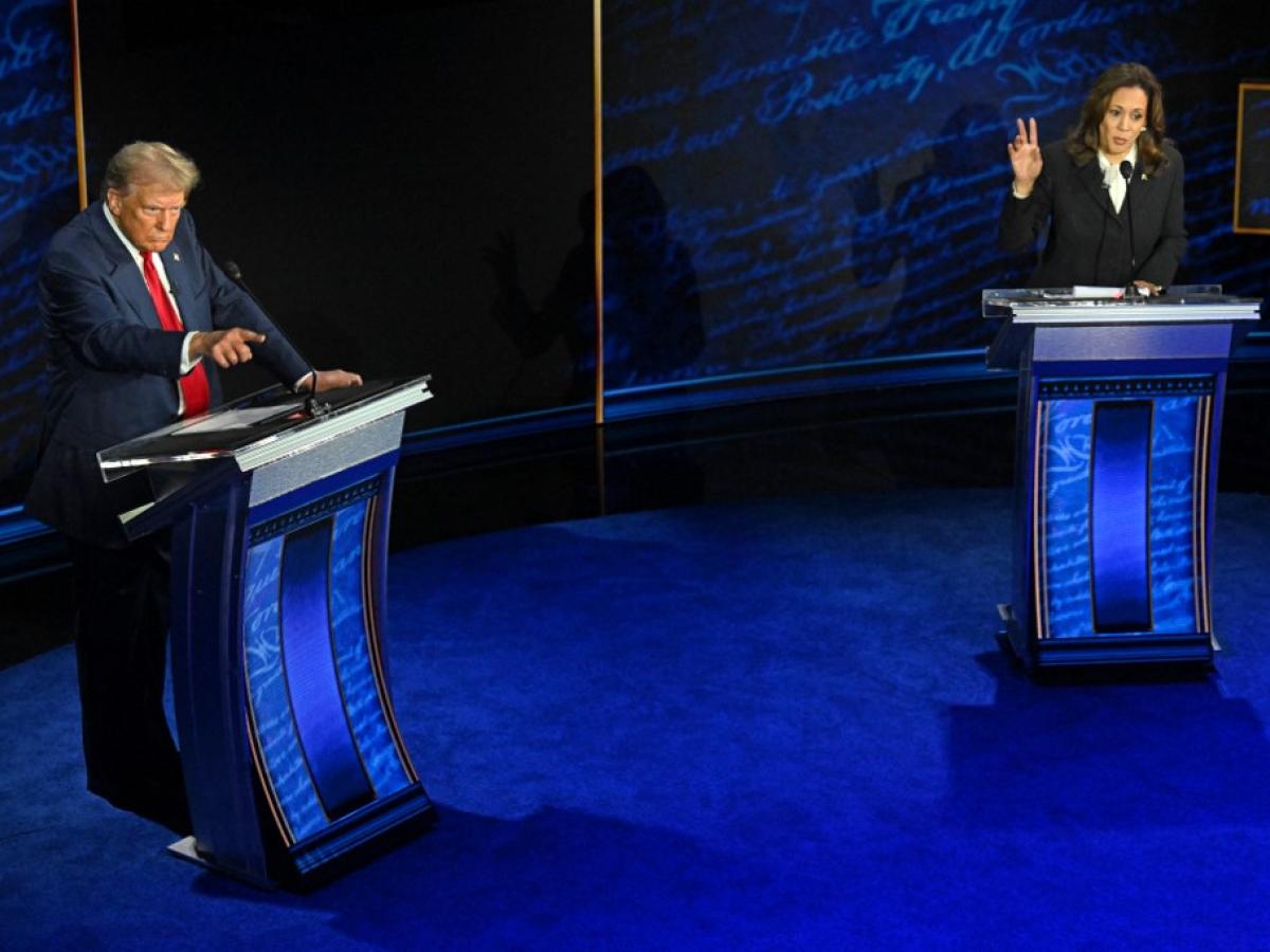Debate presidencial en Estados Unidos: # puntos claves. ¿Qué dijeron?