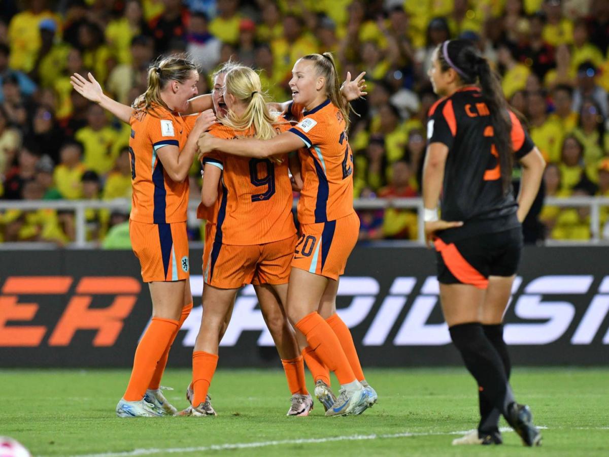 Mundial Femenino Sub 20: Países Bajos derrota a Colombia