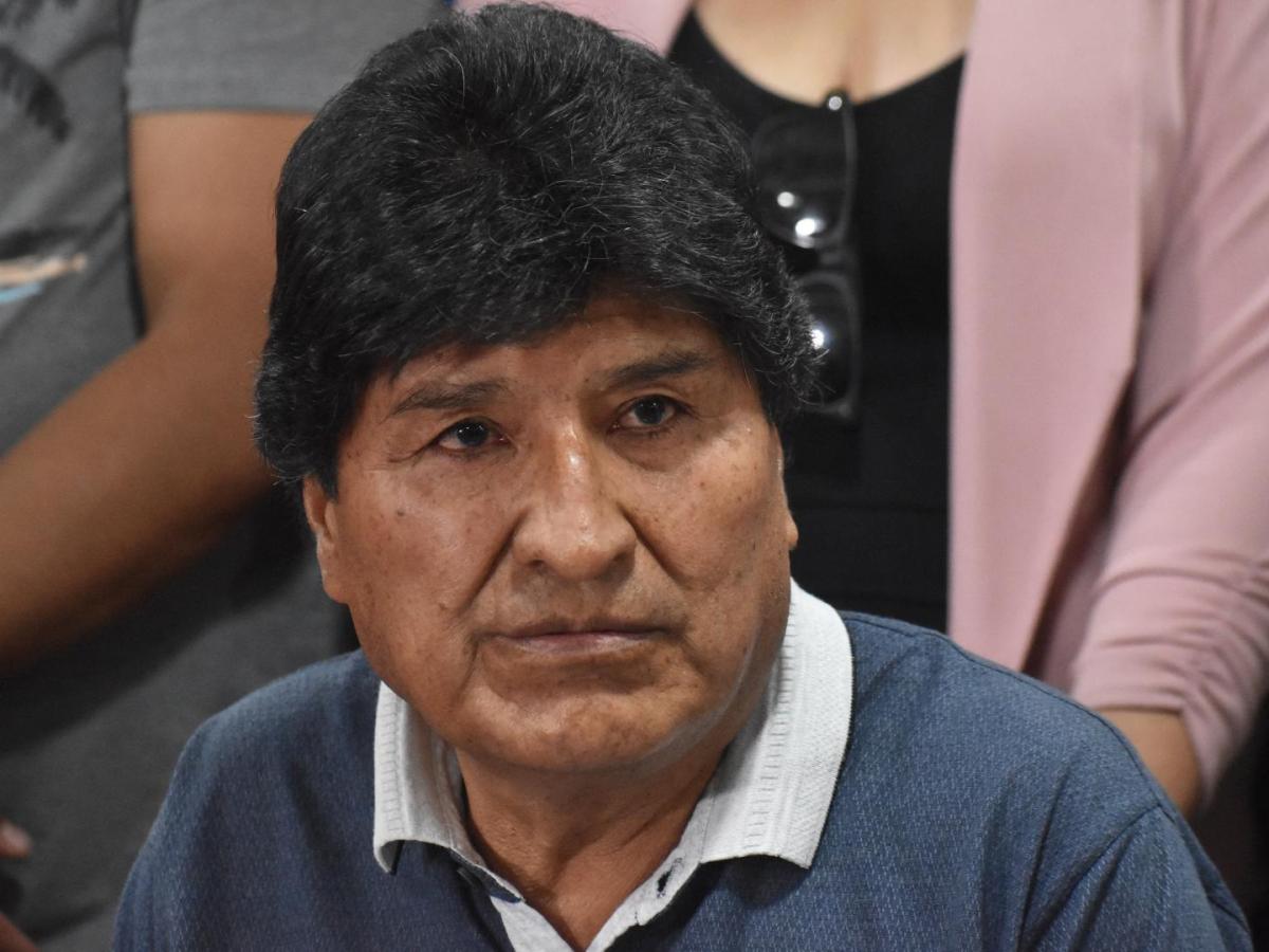 Evo Morales, expresidente Bolivia.