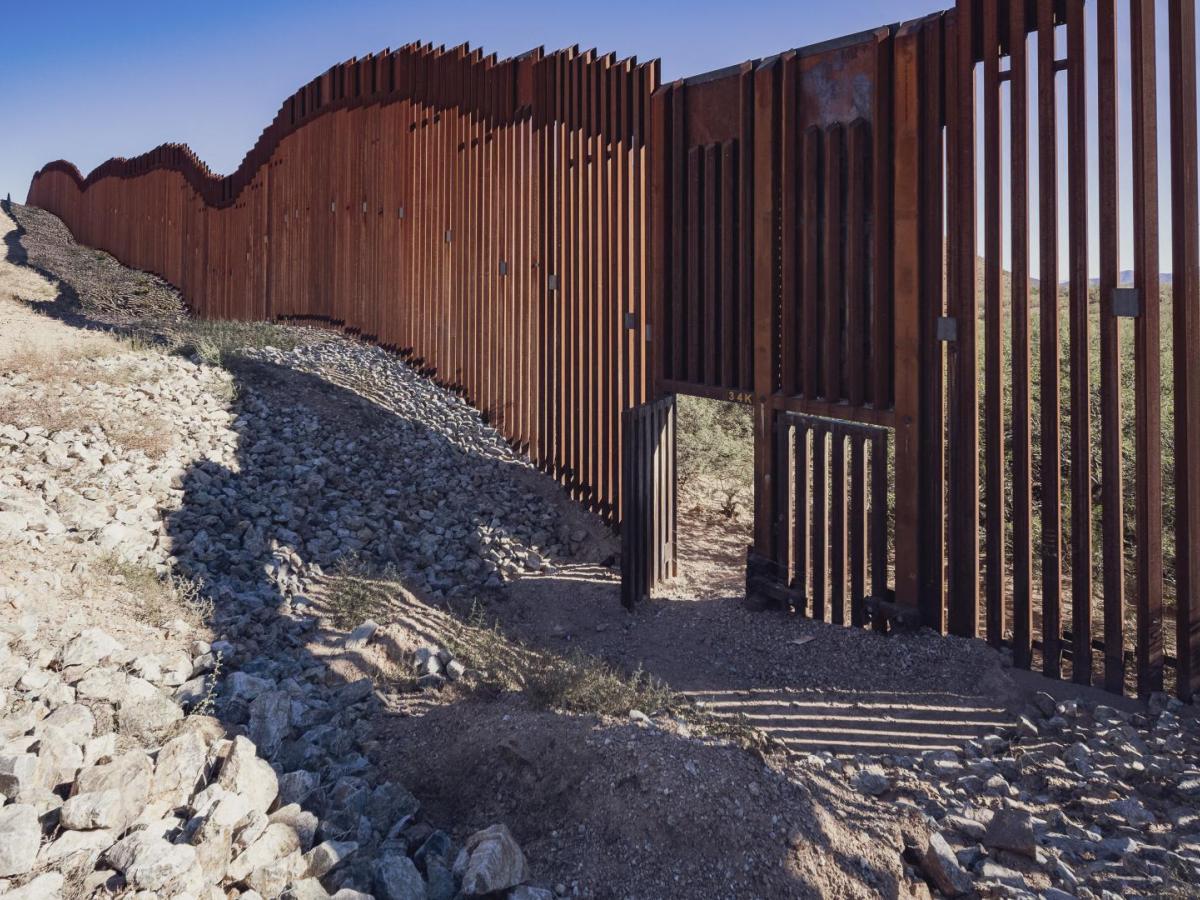 Muro entre México y EEUU 