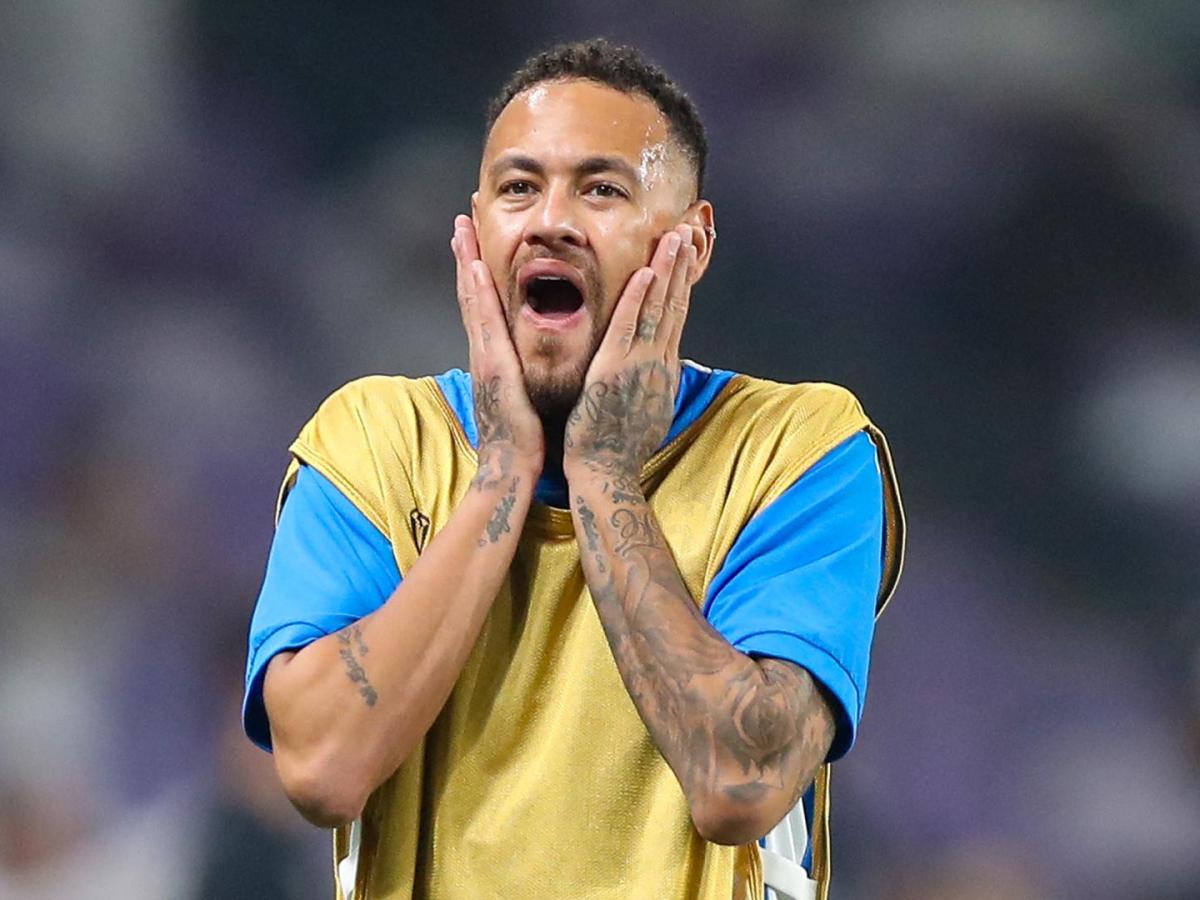 Jugador brasileño Neymar