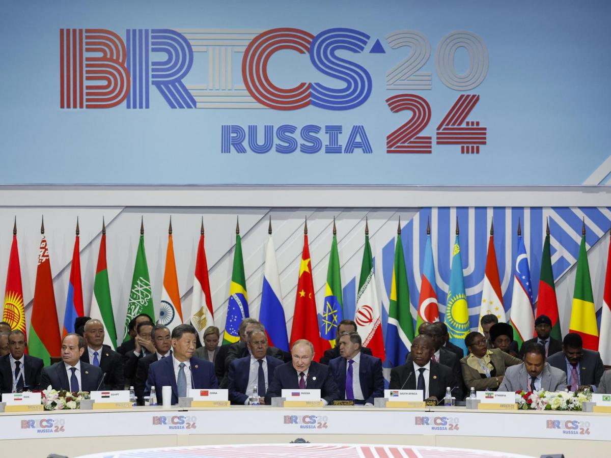 Cumbre BRICS: piden fin a guerra en Gaza