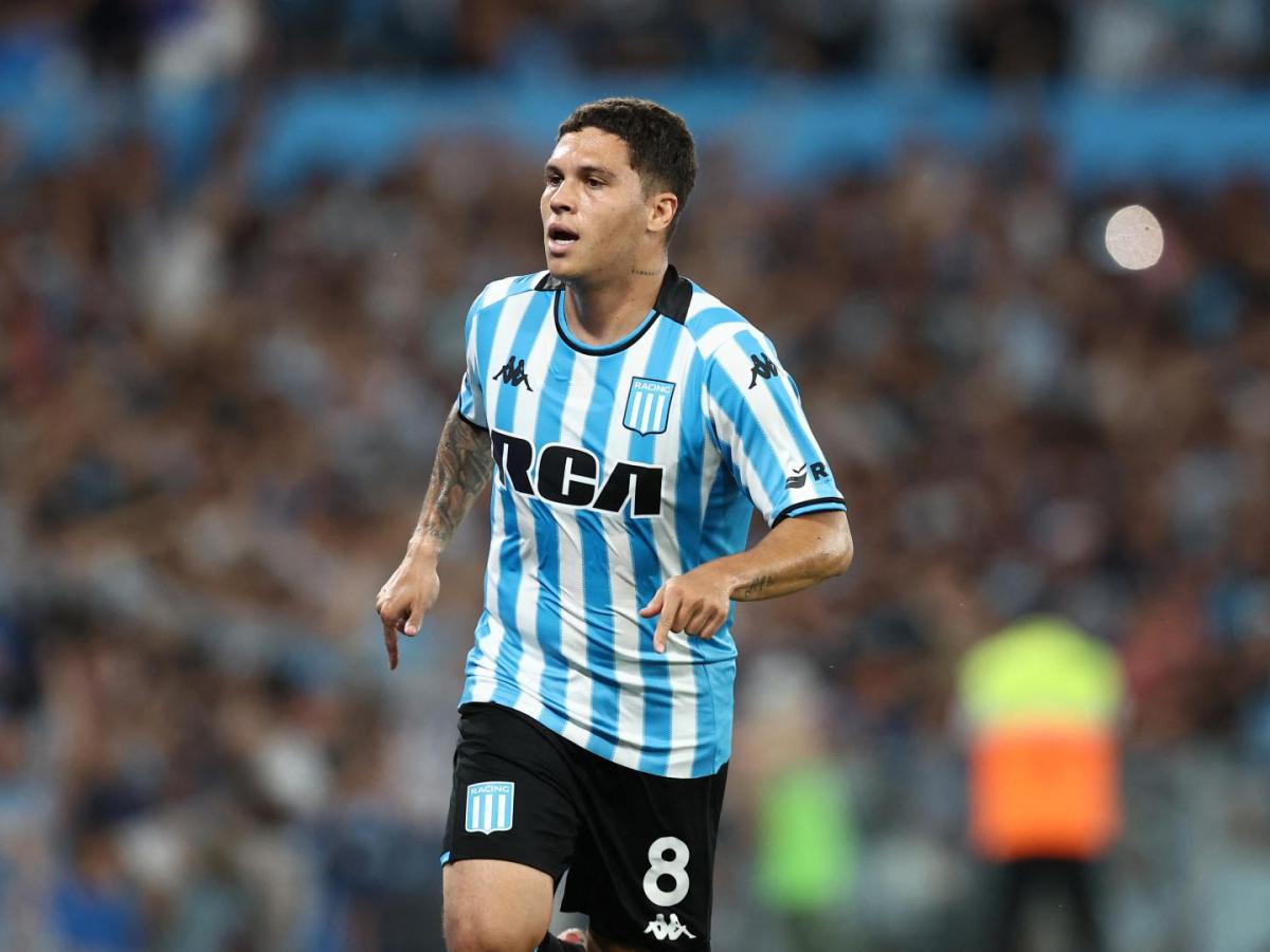 Juan Fernando Quintero, figura en Racing y a la final de la Copa Sudamericana