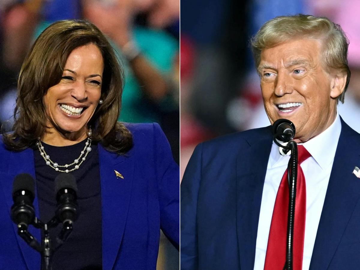 Donald Trump y Kamala Harris, candidatos a las elecciones de Estados Unidos