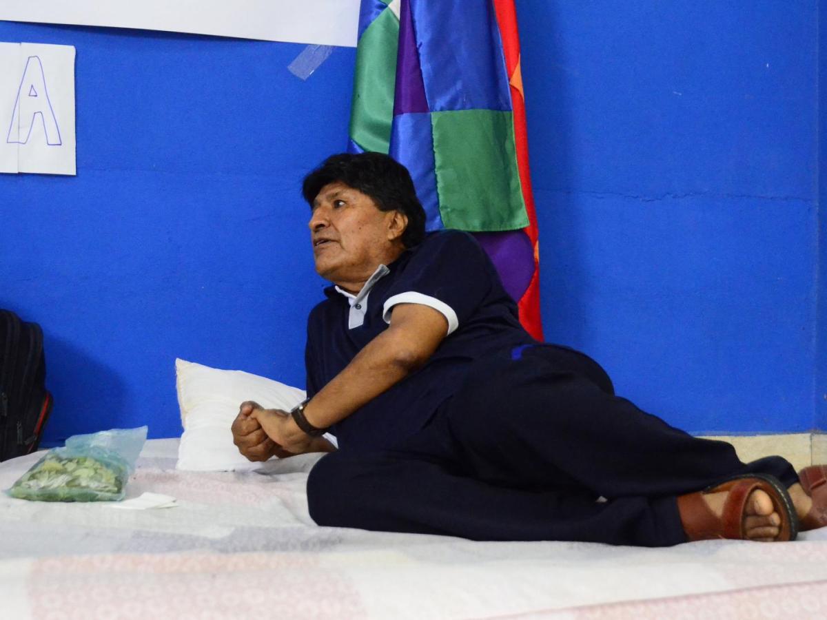 Expresidente de Bolivia Evo Morales