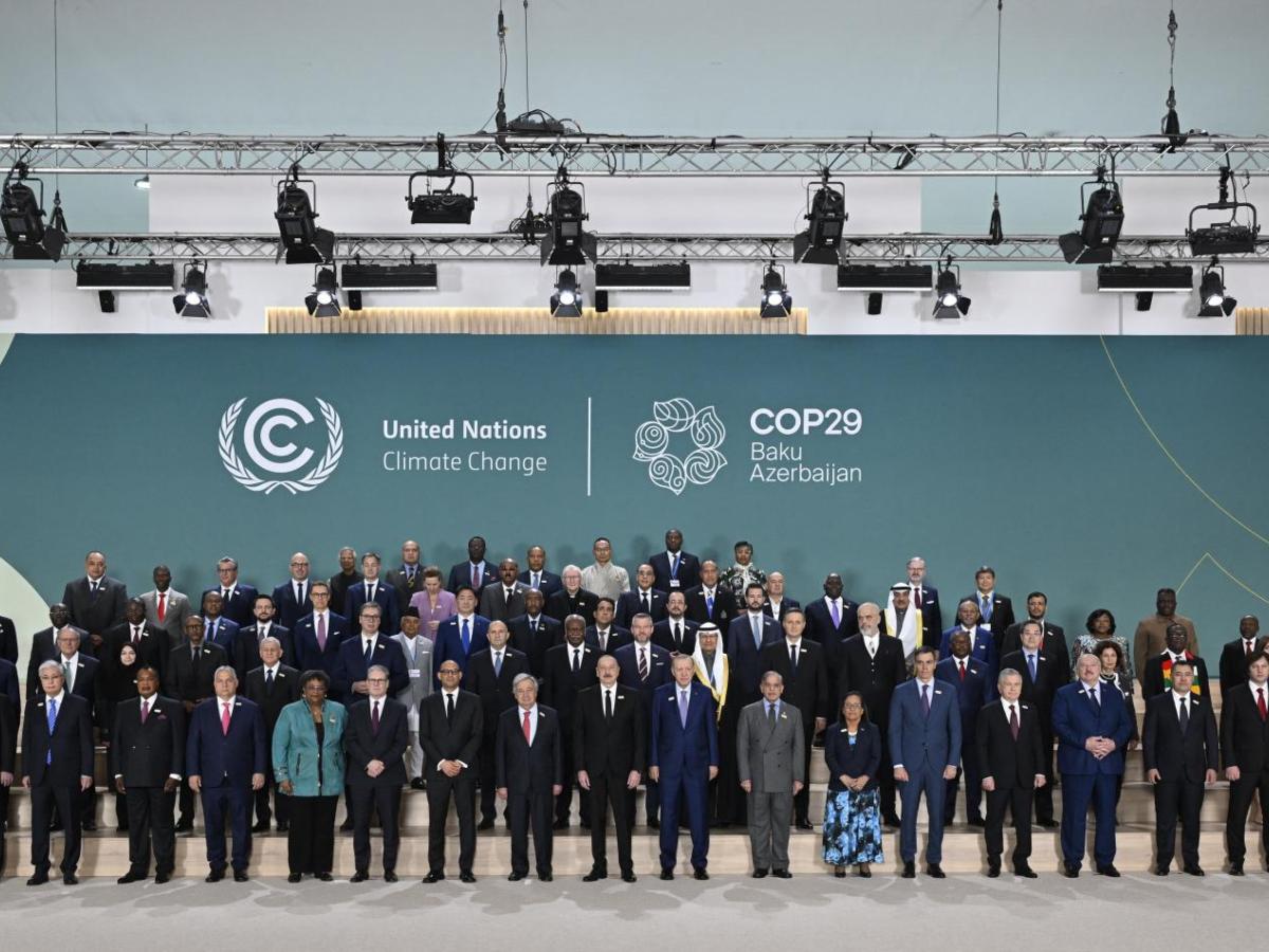 COP29: Fondo de pérdidas y daños por el cambio climático 