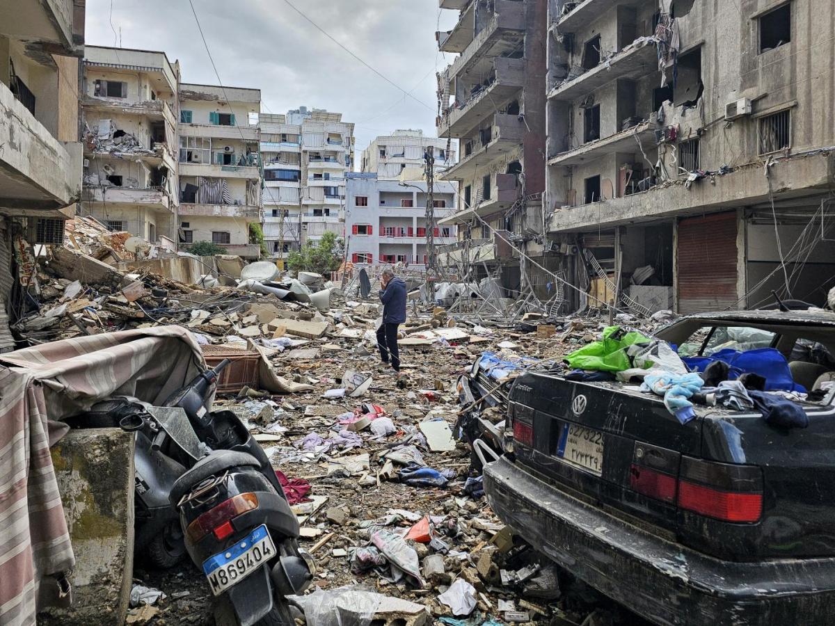 Beirut después de los bombardeos