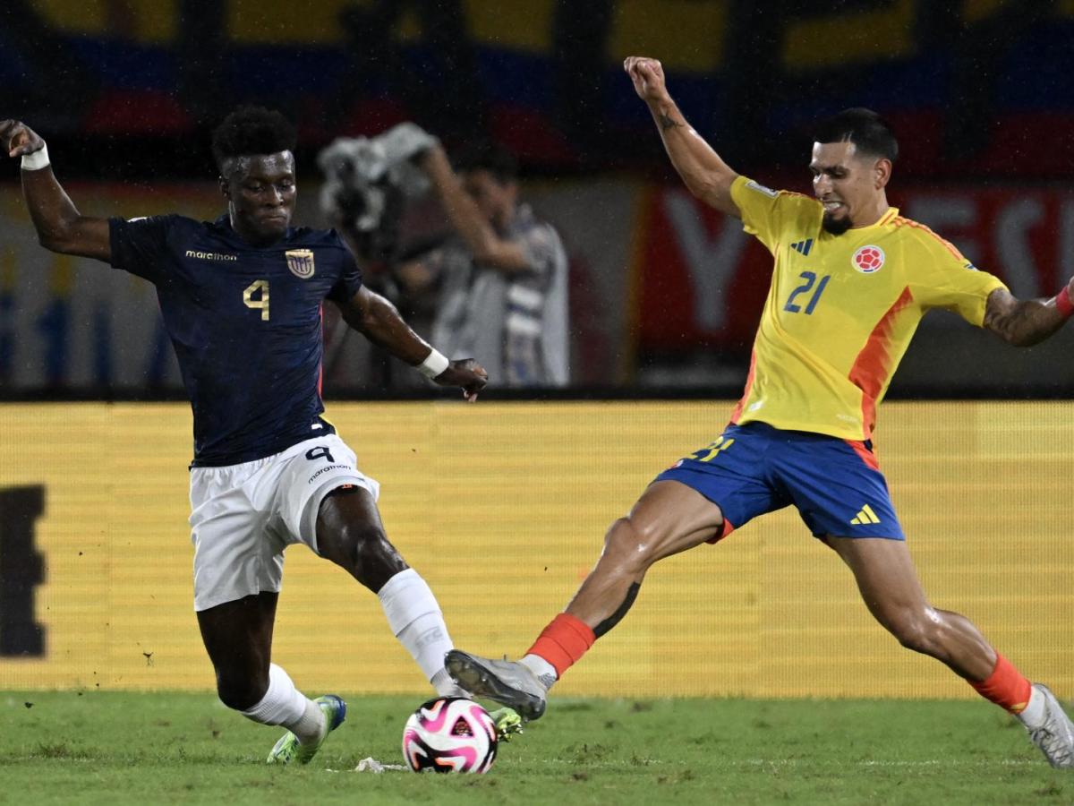 Resultados partido Colombia vs Ecuador