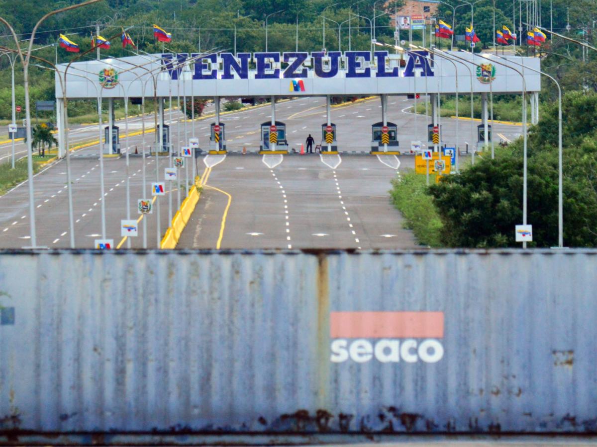 Cierre de la frontera por elecciones en Venezuela 