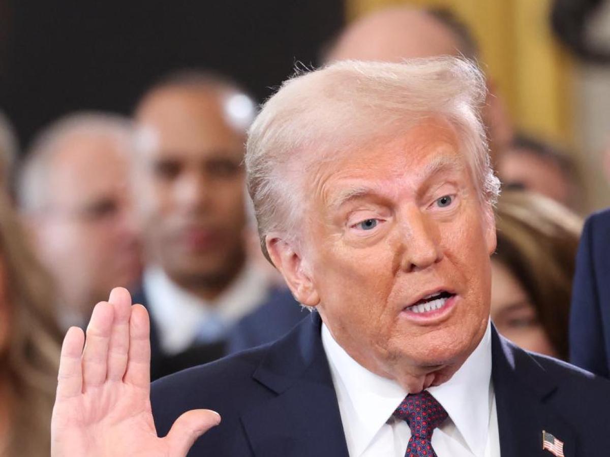 Posesión de Donald Trump