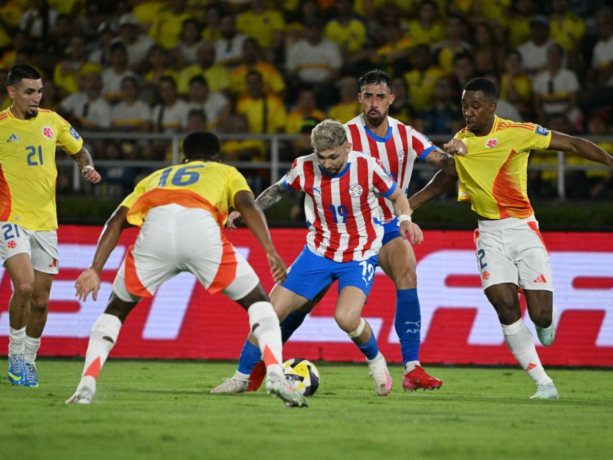 Colombia vs. Paraguay Eliminatorias: empate