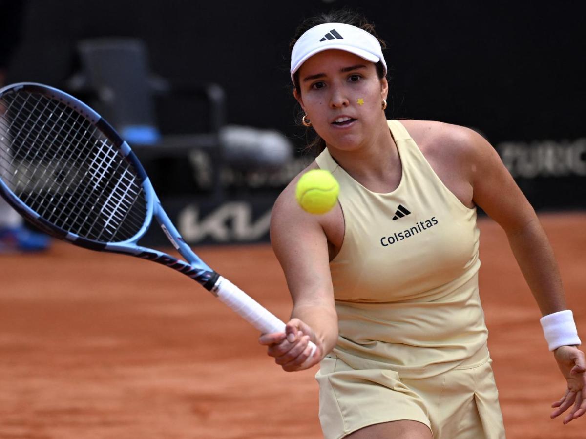 Camila Osorio, afuera del WTA 1000 de Madrid