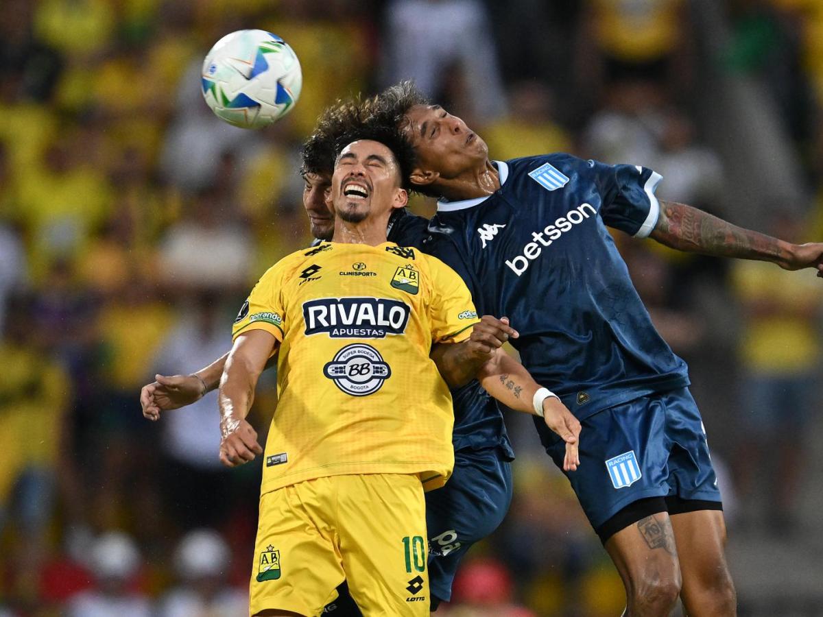 Bucaramanga cayó goleado en casa con Racing por Copa Libertadores