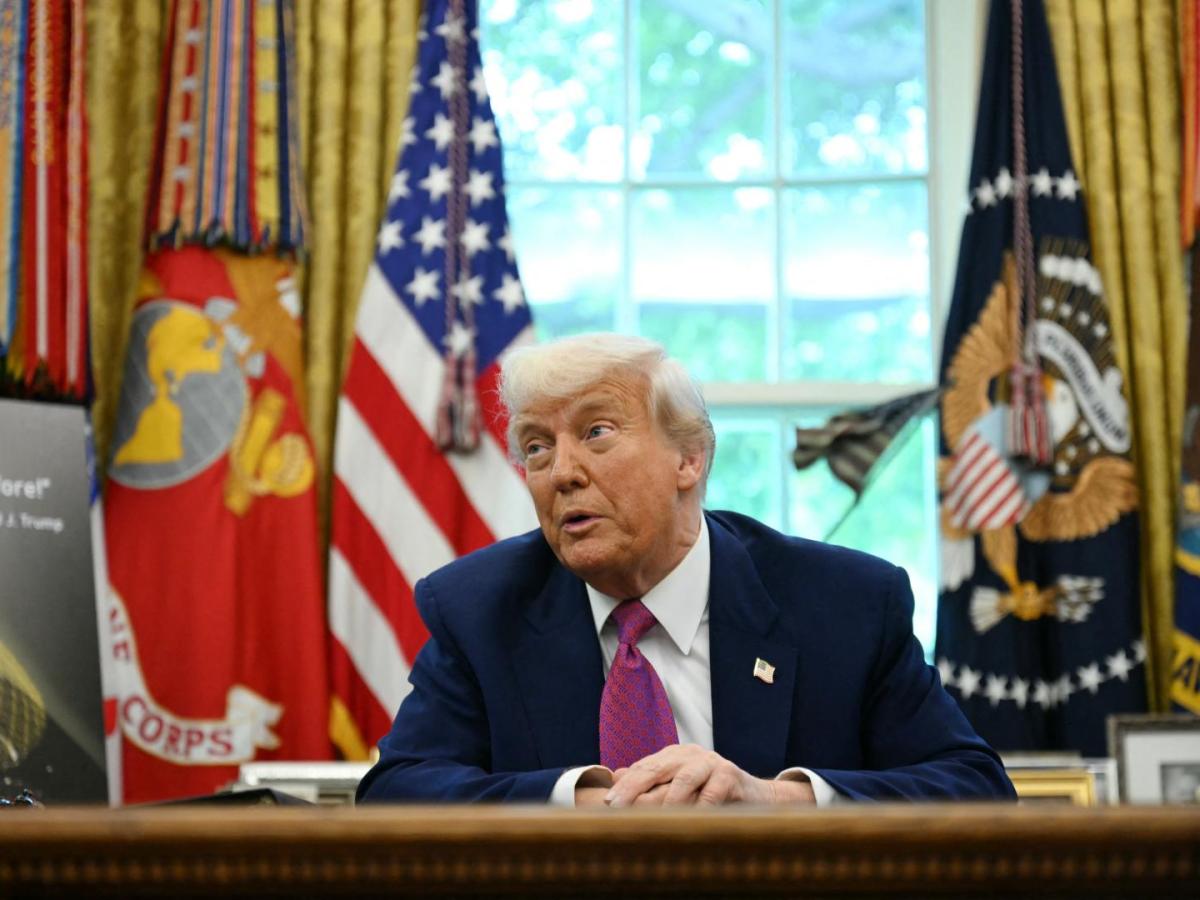 Trump cúpula de hierro en Estados Unidos 