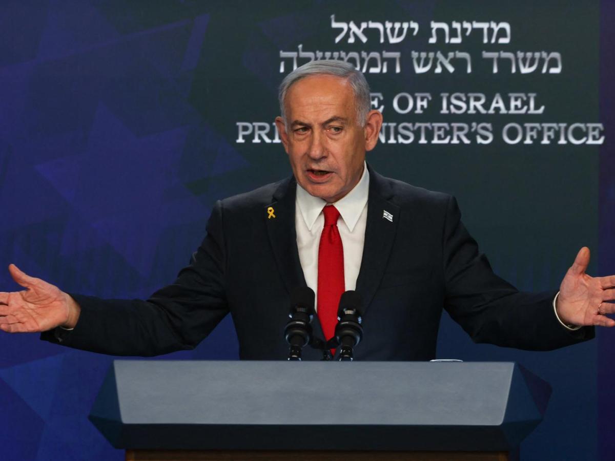 Netanyahu dijo que finació a Hamás para dividir a Palestina