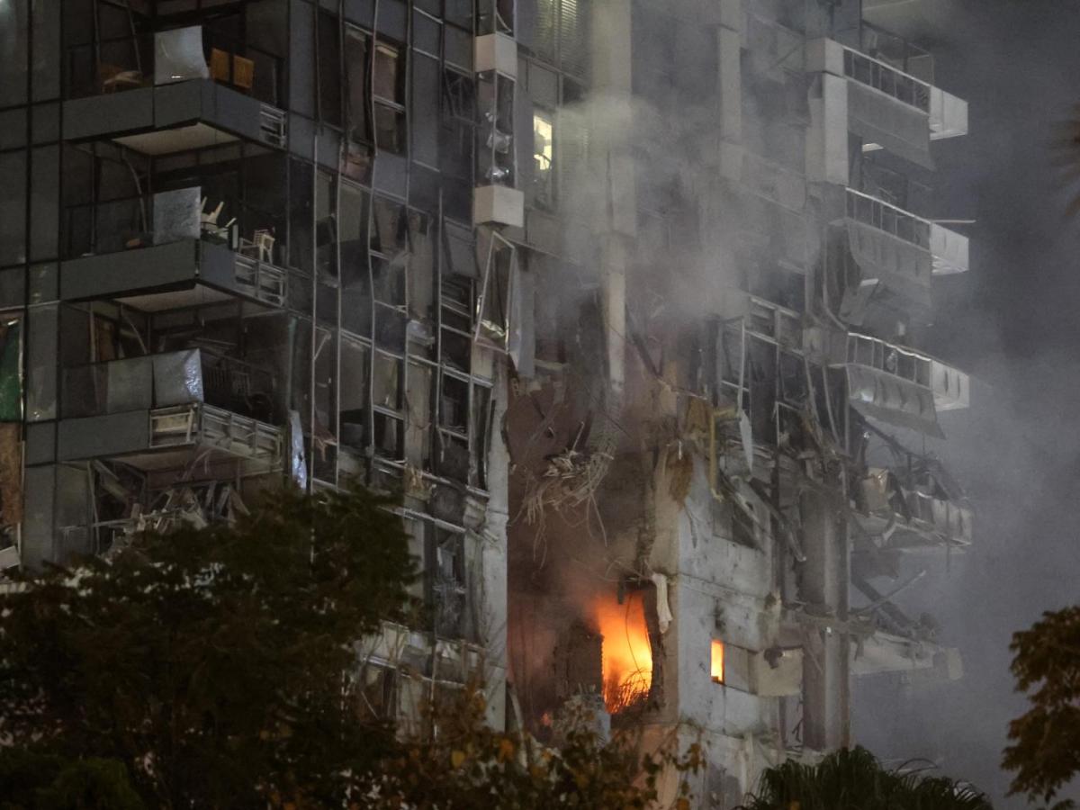 Irán responde con misiles a ataque de Israel