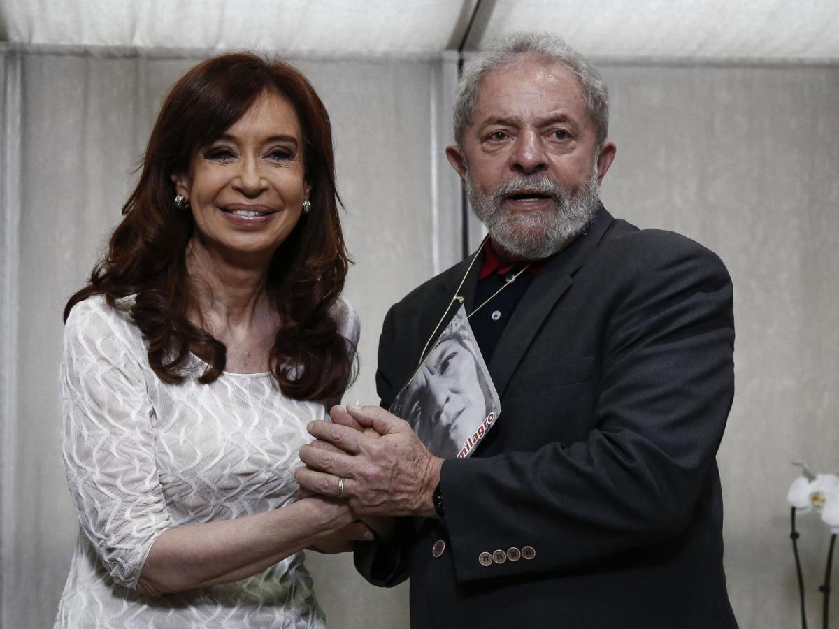 Reunión Cristina Fernández de Kirchner con Lula 