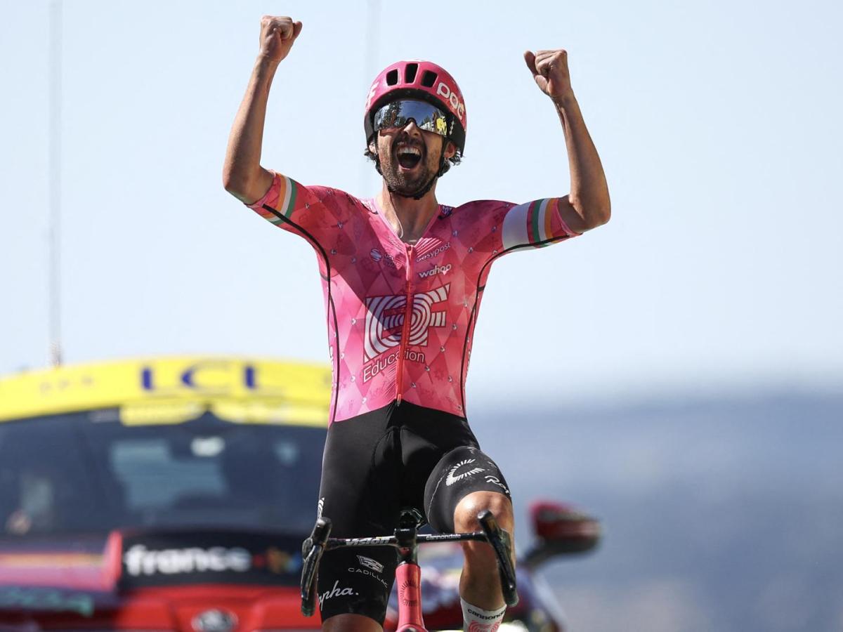 Tour de Francia: Ben Healy ganó la sexta etapa