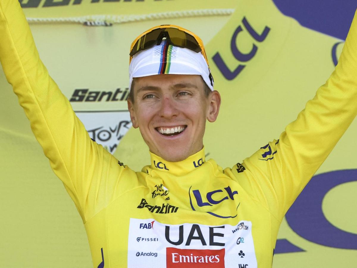 Tadej Pogacar ganó la etapa 7 del Tour de Francia y recuperó el maillot amarillo