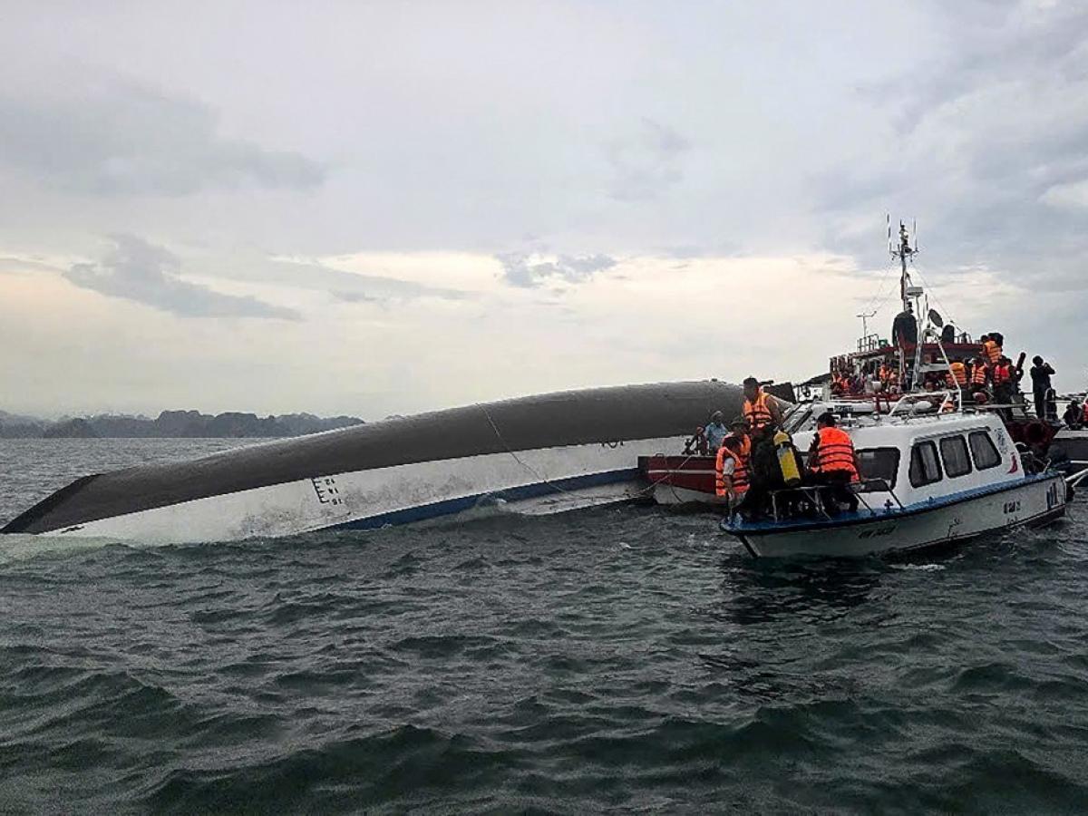 34 personas murieron en accidente marítimo en Vietman