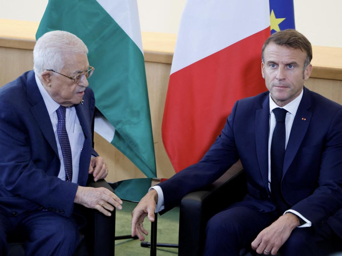 Macron reconocerá al Estado de Palestina