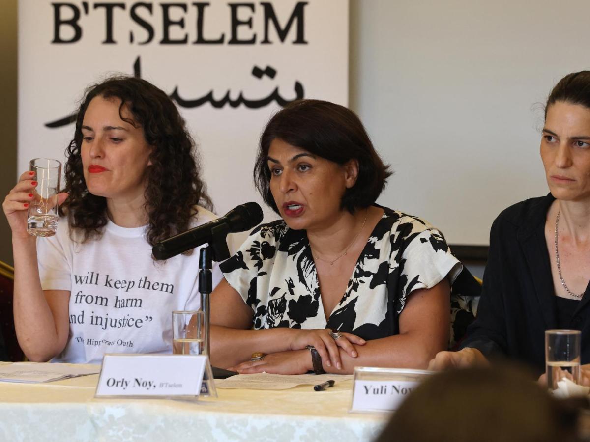 ONG israelíes acusan al gobierno de Israel de cometer genocidio en Gaza 