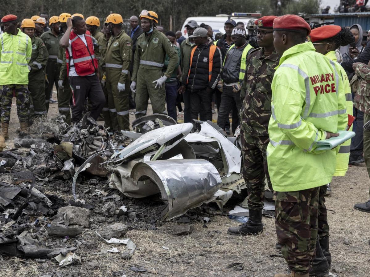 Avión se estrelló en Kenia y dejó un saldo de seis muertos